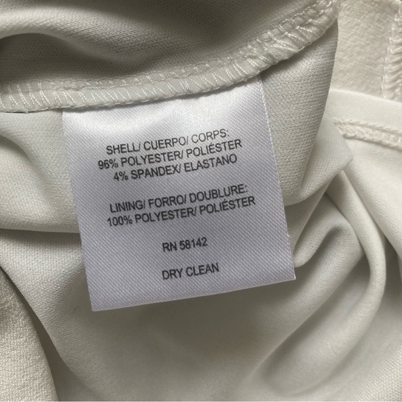 Maggy London Color Block Sheath Dress Size 2 Black and White - Picture 6 of 9